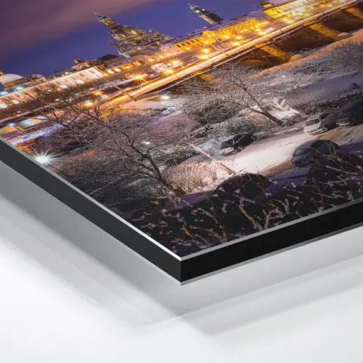 Alu-Dibond (00483) Dresden Skyline im Winter – Bild 3