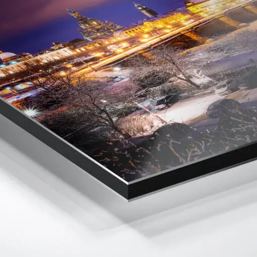 Alu-Dibond (00483) Dresden Skyline im Winter – Bild 4