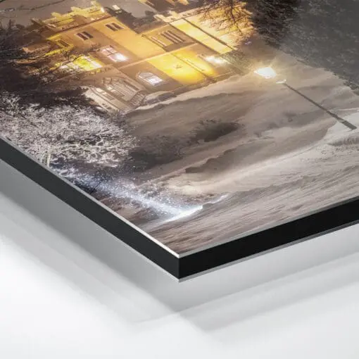 Alu-Dibond (00488) Schloss Eckberg im Winter – Bild 5