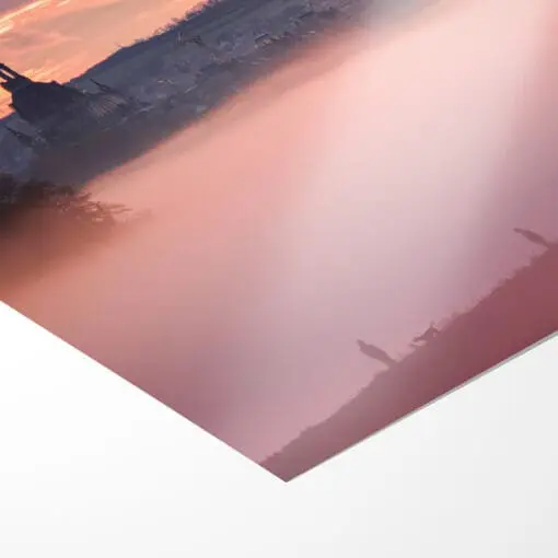 Fotoabzug (00490) Dresden Skyline im Nebel – Bild 3