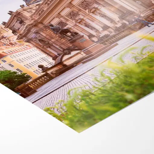 Poster (00496) Lipsius-Bau mit Frauenkirche – Bild 3