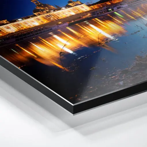Alu-Dibond (00500) Dresden Skyline Tag zu Nacht – Bild 4