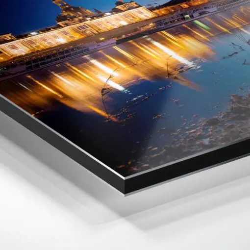 Alu-Dibond (00500) Dresden Skyline Tag zu Nacht – Bild 5