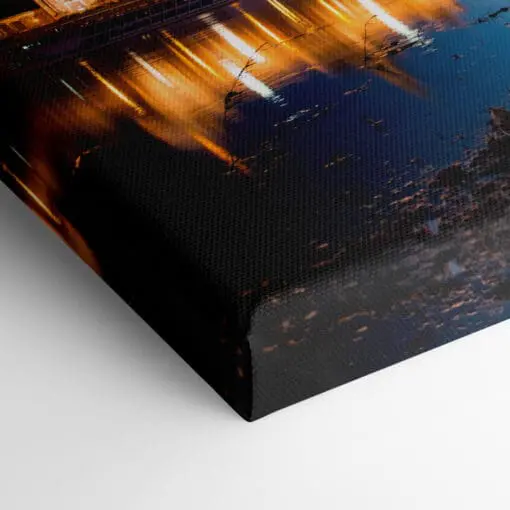 Leinwand (00500) Dresden Skyline Tag zu Nacht – Bild 2