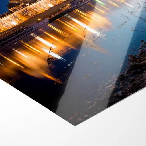 Poster (00500) Dresden Skyline Tag zu Nacht – Bild 2