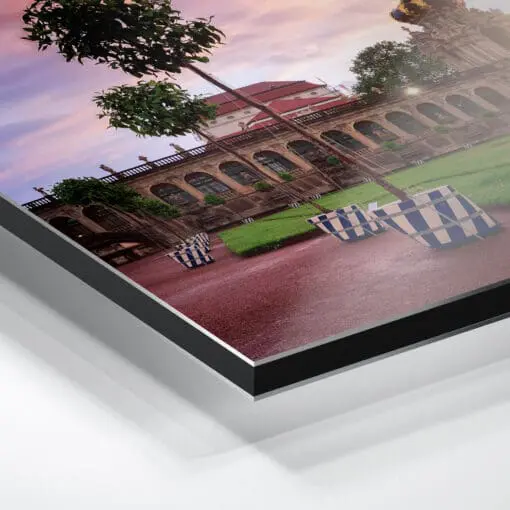 Alu-Dibond (00538) Dresdner Zwinger am Abend – Bild 2