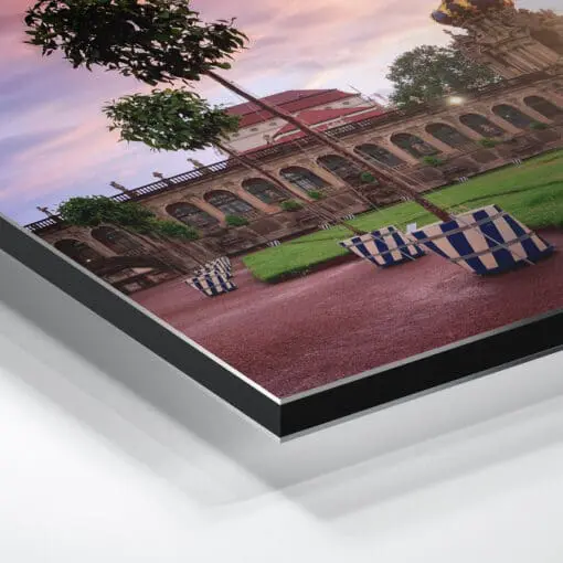 Alu-Dibond (00538) Dresdner Zwinger am Abend – Bild 3