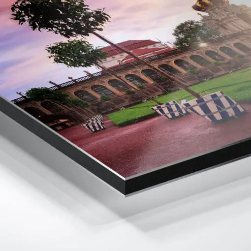 Alu-Dibond (00538) Dresdner Zwinger am Abend – Bild 4