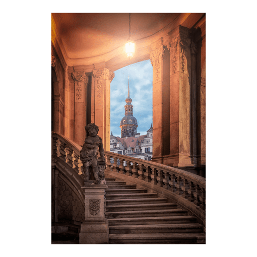 Fotoabzug (00557) Blick auf den Hausmannsturm