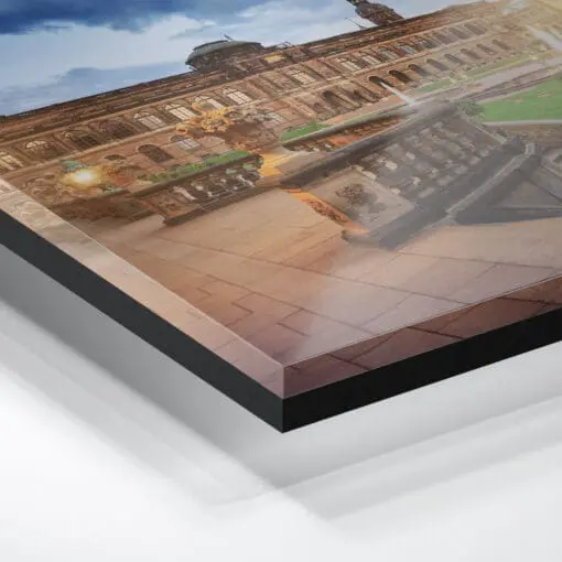 Acryl Board (00558) Dresdner Zwinger Innenhof – Bild 3