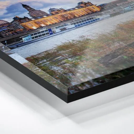 Acryl Board (00563) Dresden Skyline im Sturm – Bild 3