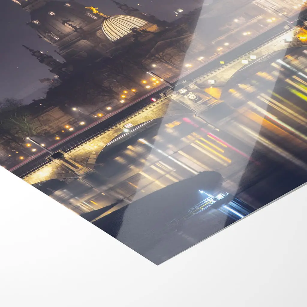 Poster (00580) kalte Winternacht in Dresden – Bild 2