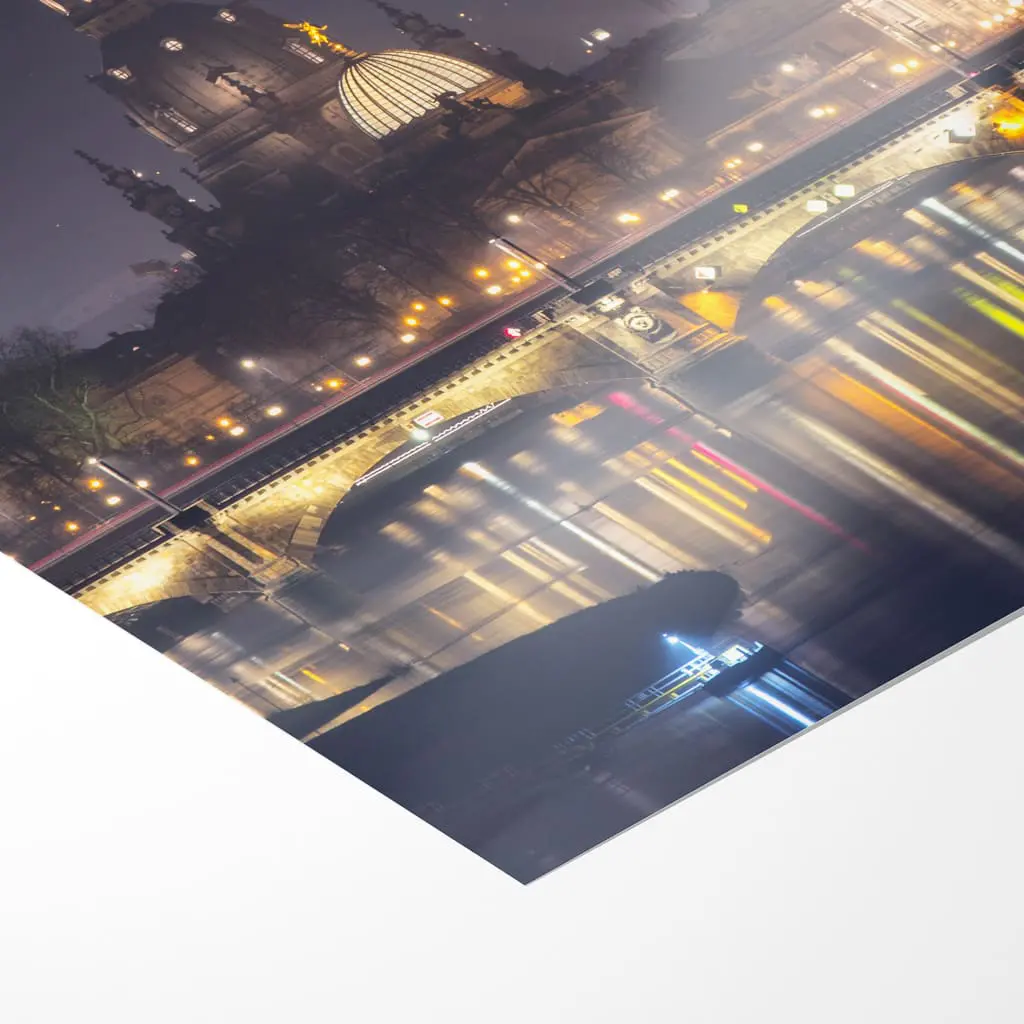 Poster (00580) kalte Winternacht in Dresden – Bild 3