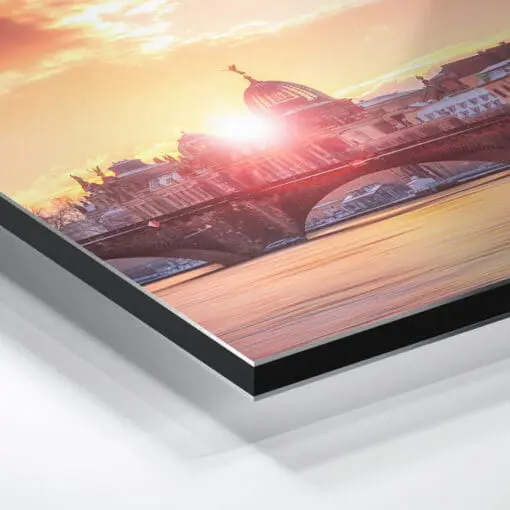 Alu-Dibond (00585) Dresden Sonnenaufgang – Bild 3