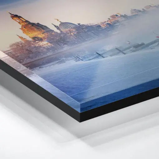 Acryl Board (00586) Dresden Skyline im Winter – Bild 3