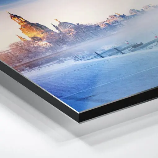 Alu-Dibond (00586) Dresden Skyline im Winter – Bild 4