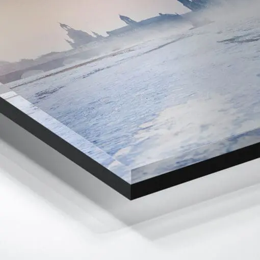 Acryl Board (00588) Dresden Skyline im Winter – Bild 3