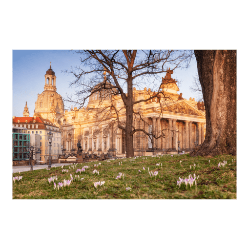 Leinwand (00596) Brühlscher Garten im Frühling