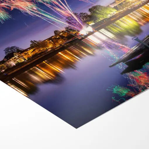 Poster (00608) Feuerwerk am Blauen Wunder – Bild 3