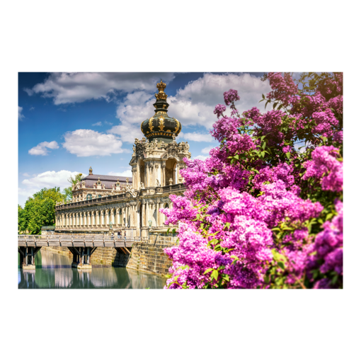 Fotoabzug (00610) Zwinger mit Flieder