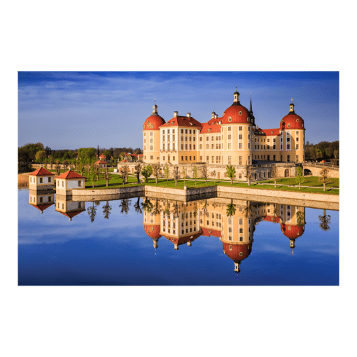 Leinwand (00620) goldenes Schloss Moritzburg
