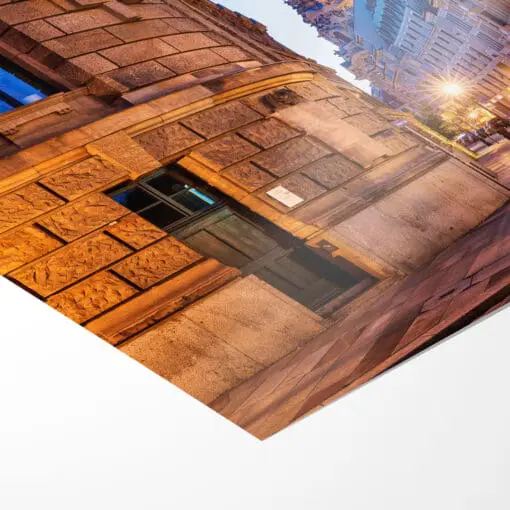 Poster (00626) Rampische Straße zur Blauen Stunde – Bild 3