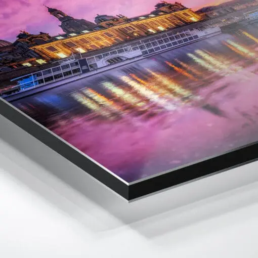 Alu-Dibond (00649) Dresden Skyline Sonnenuntergang – Bild 4
