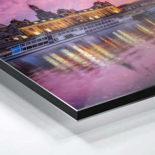 Alu-Dibond (00649) Dresden Skyline Sonnenuntergang – Bild 5
