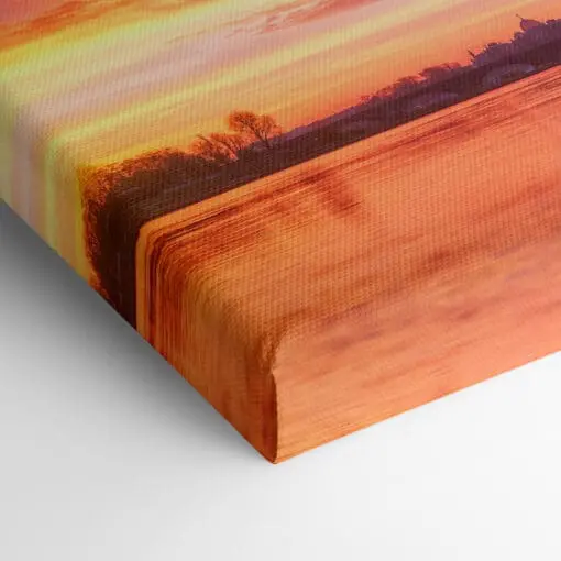 Leinwand (00652) Dresden Skyline im Morgenrot – Bild 2