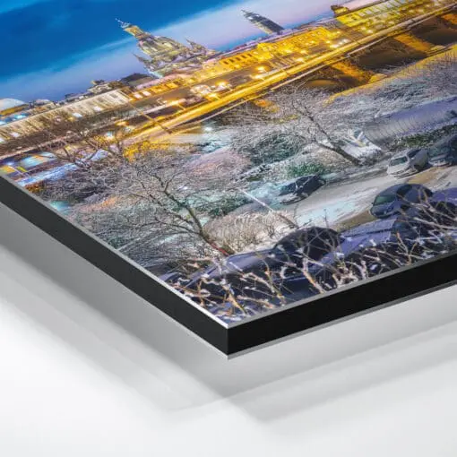 Alu-Dibond (00658) Dresden Skyline im Winter – Bild 3