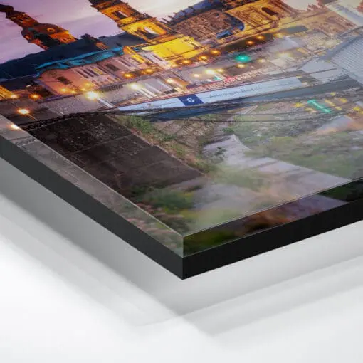 Acryl Board (00674) Dresden Skyline mit Dampfer – Bild 3