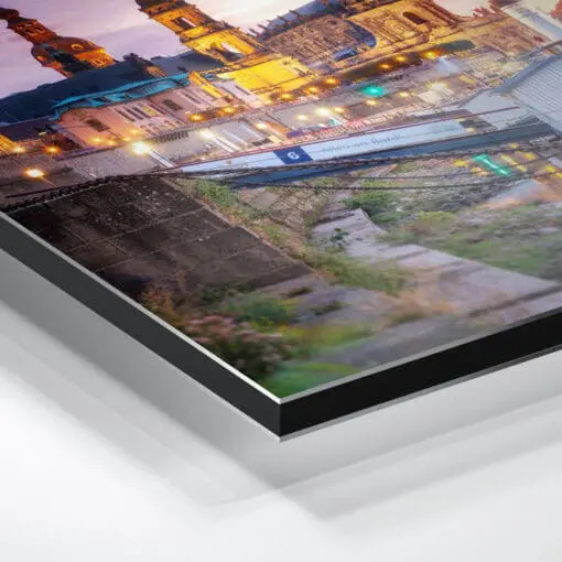 Alu-Dibond (00674) Dresden Skyline mit Dampfer – Bild 5