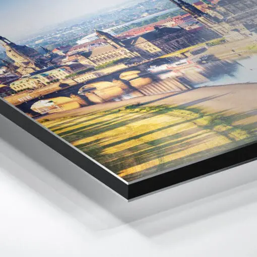 Alu-Dibond (00688) Dresden Skyline aus der Luft – Bild 4