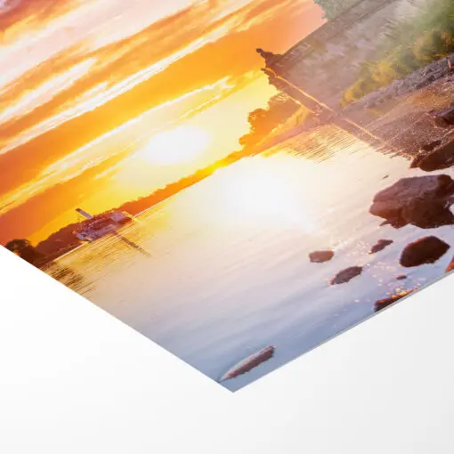 Fotoabzug (00690) Schloss Pillnitz zum Sonnenuntergang – Bild 3