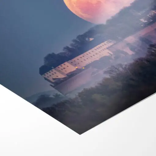 Poster (00691) Vollmond hinter Festung Königstein – Bild 3