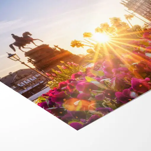 Fotoabzug (00692) Theaterplatz zum Sonnenaufgang – Bild 3