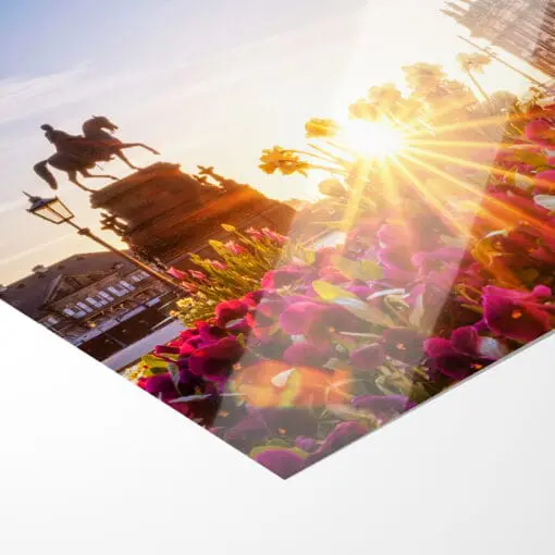 Fotoabzug (00692) Theaterplatz zum Sonnenaufgang – Bild 4