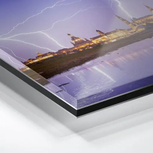 Acryl Board (00704) Dresden Gewitter – Bild 2