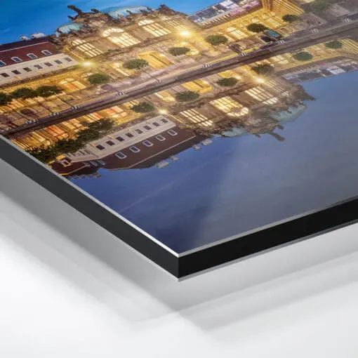 Alu-Dibond (00709) Dresdner Zwinger Spiegelung – Bild 5