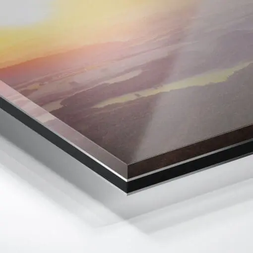 Acryl Board (00726) Blick in die Sächsische Schweiz – Bild 2