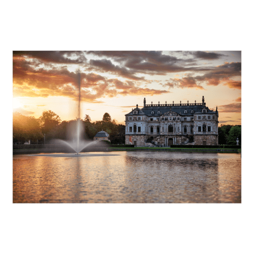 Poster (00730) Palais im Großen Garten