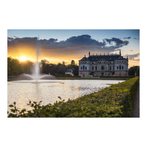 Alu-Dibond (00731) Palais im Großen Garten