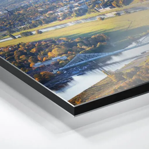 Alu-Dibond (00743) Blick vom Dresdner Fernsehturm – Bild 2