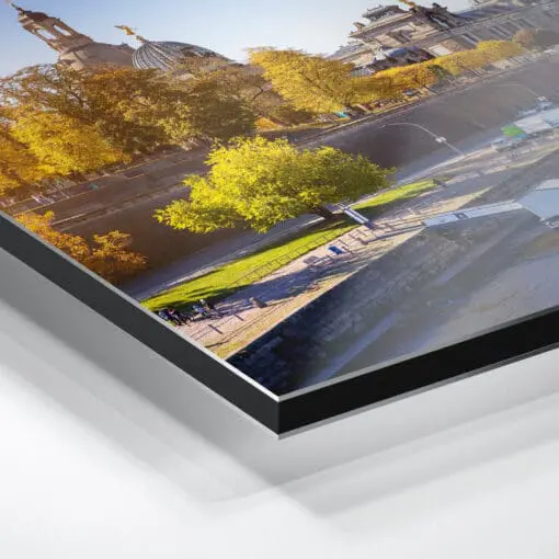 Alu-Dibond (00746) Dresden Skyline im Herbst – Bild 2
