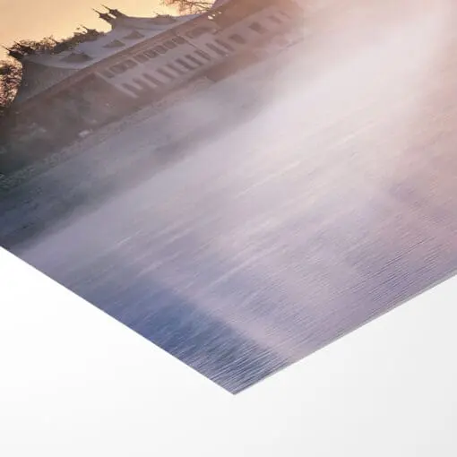 Poster (00755) Nebelmorgen am Schloss Pillnitz – Bild 3