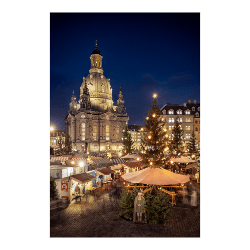 Alu-Dibond (00765) Weihnachten auf dem Neumarkt