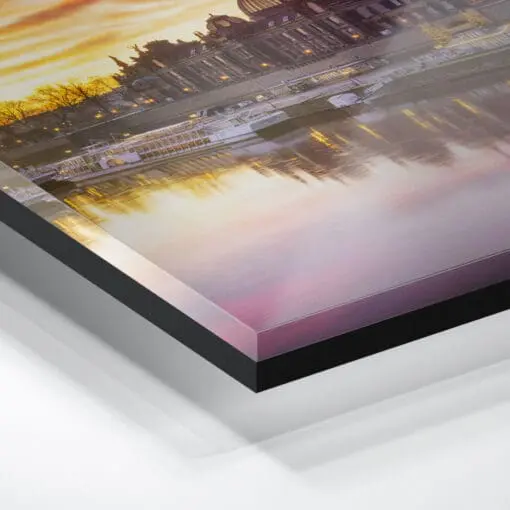 Acryl Board (00766) Dresden zum Sonnenaufgang – Bild 3