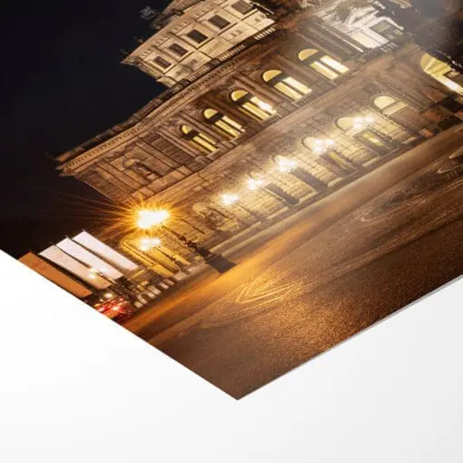 Fotoabzug (00769) Semperoper Dresden mit Feuerwerk – Bild 3