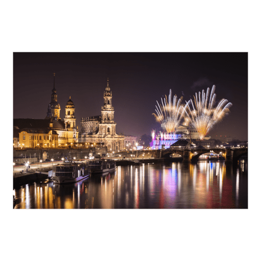 Fotoabzug (00773) SemperOpernball Feuerwerk