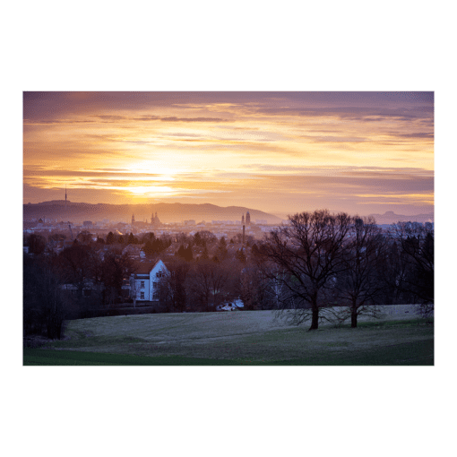 Leinwand (00776) Blick über Dresden